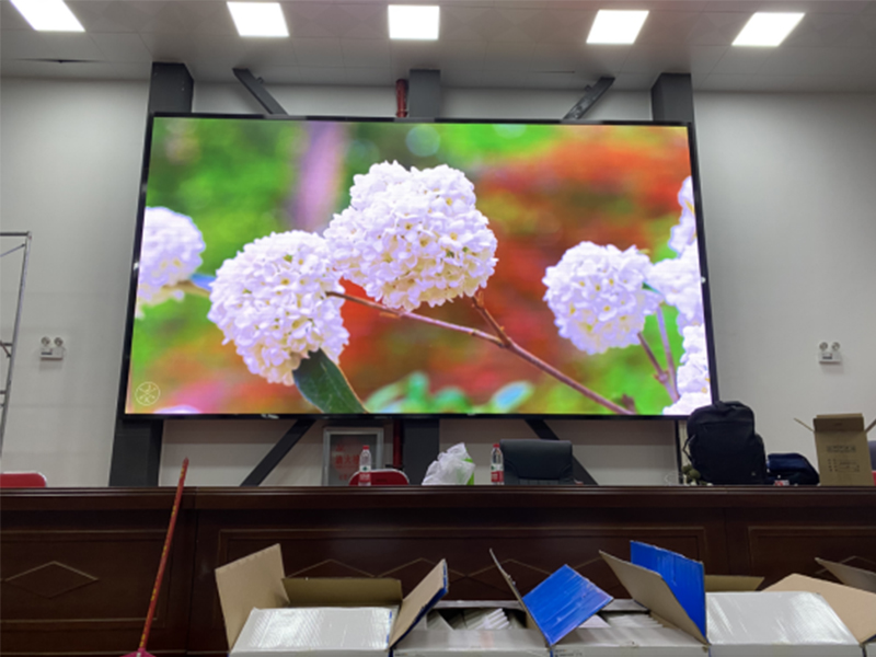 云南某中学P2显示屏应用案例