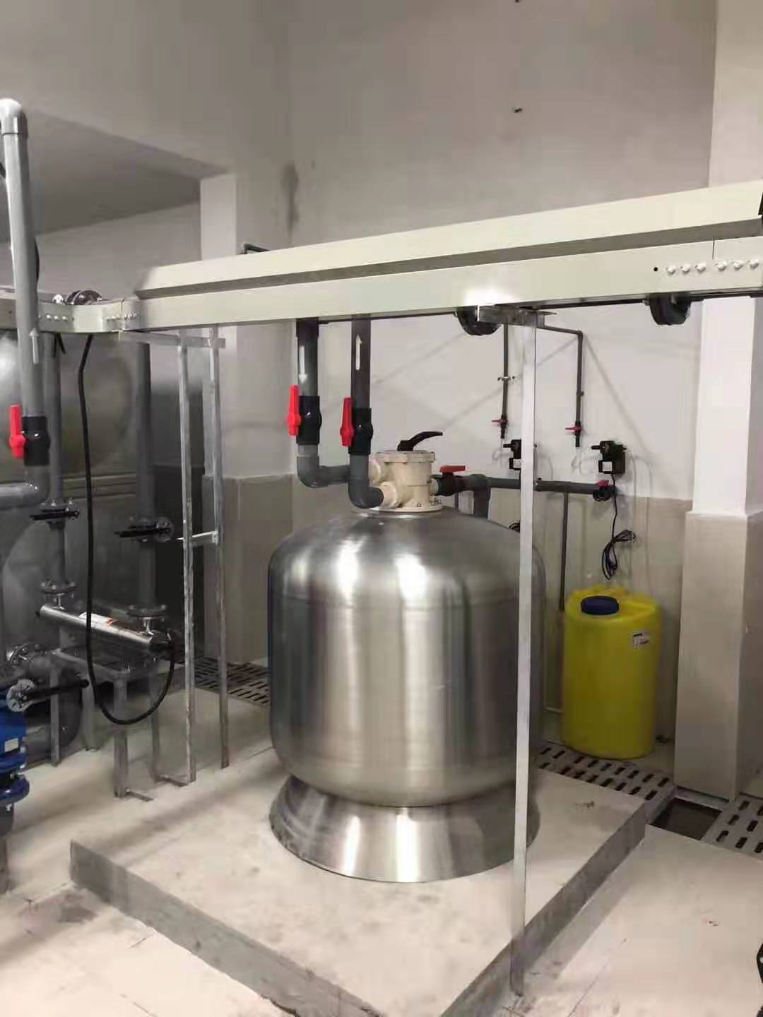 寧波北侖景瑞海綿城市雨水回收系統(tǒng)施工完畢
