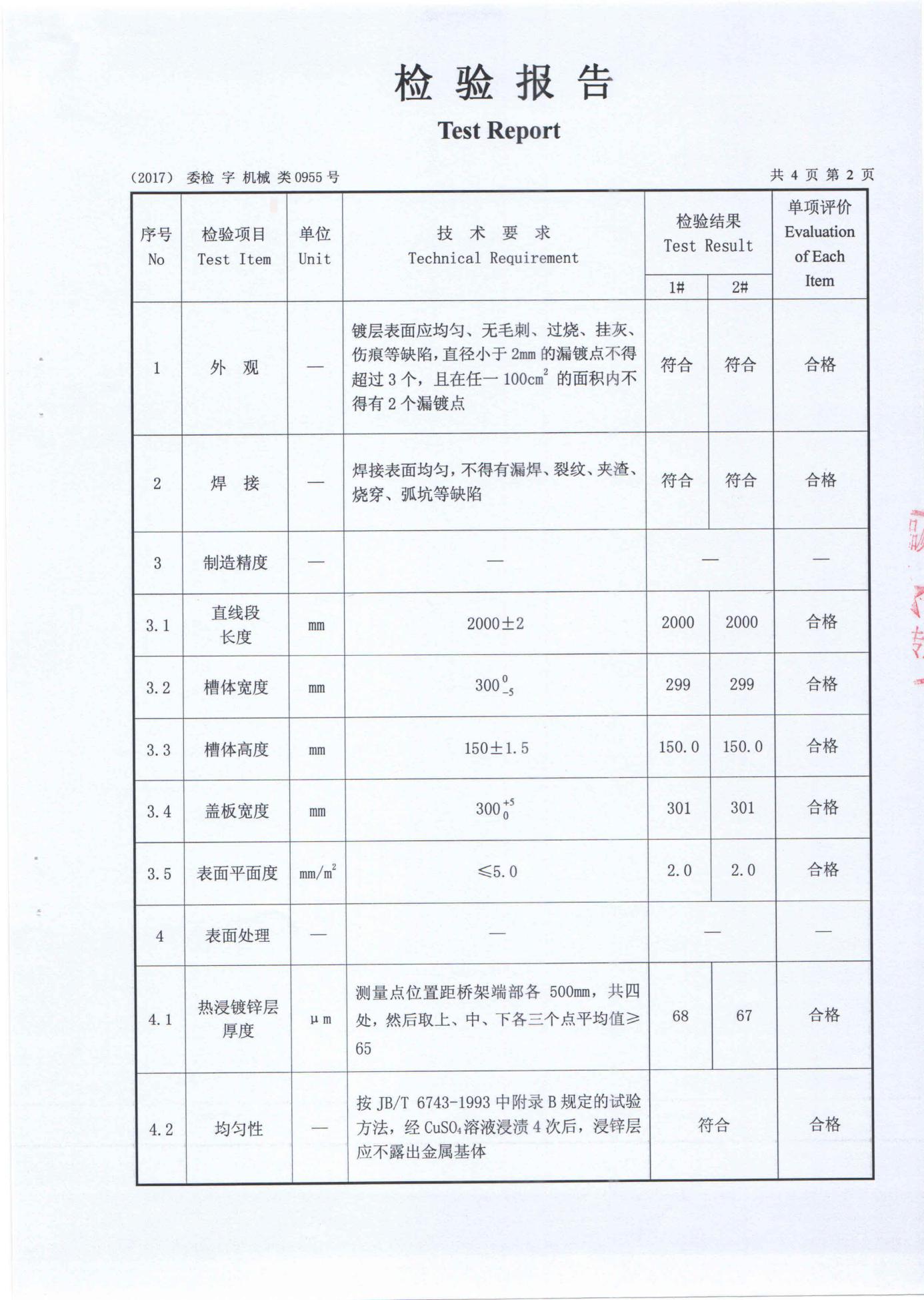 检验报告