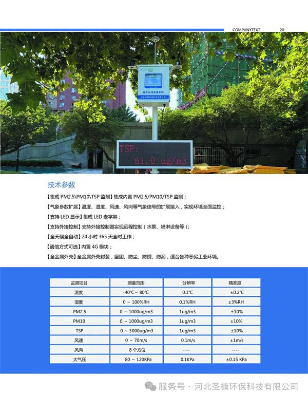 SNHB-200型 扬尘在线监测设备安装