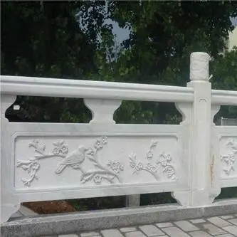 桥上石材雕刻栏杆