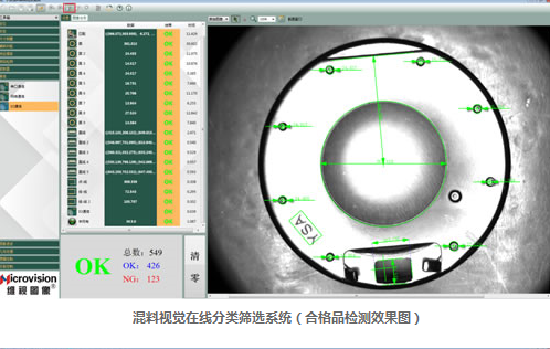 汽车零部件视觉在线分拣系统