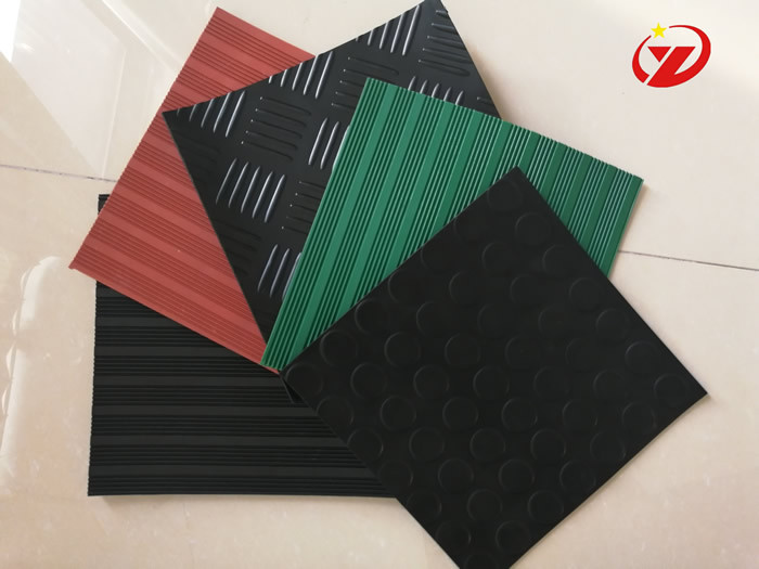 Special antiskid insulating rubber plate for distribution room