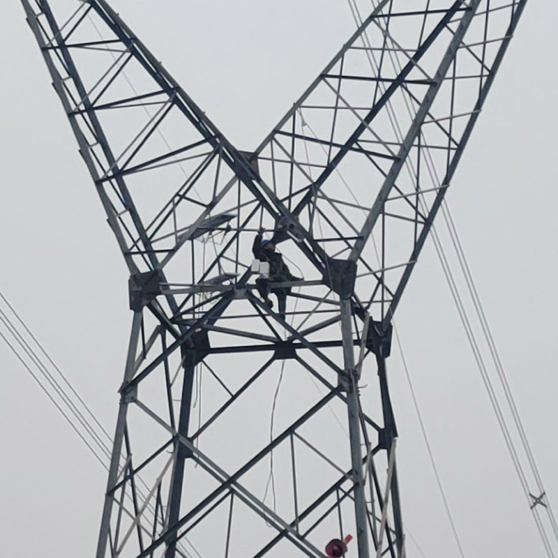 2025.12.19 輸電線路在線監測裝置（AI球機）  安裝案例