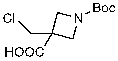 1-(tert-butoxycarbonyl)-3-(chloromethyl)azetidine-3-carboxylic acid