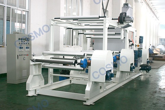 PVC floor laminating machine