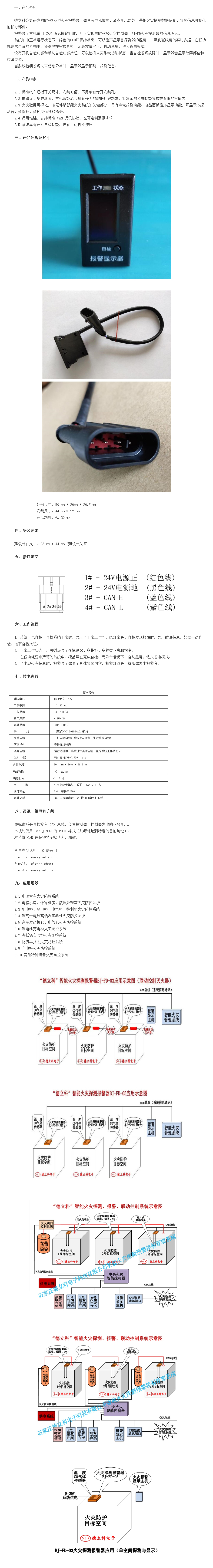 火灾报警显示器BJ-XS-A