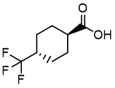 (1r,4r)-4-(trifluoromethyl)cyclohexane-1-carboxylic acid    反式-4-(三氟甲基)环己烷甲酸
