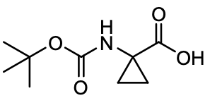 1-(tert-Butoxycarbonylamino)cyclopropanecarboxylic acid