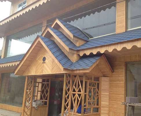 竹屋是一种低碳环保建筑