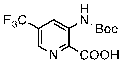 3-((tert-butoxycarbonyl)amino)-5-(trifluoromethyl)picolinic acid