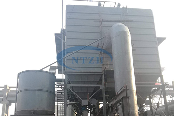 Dust removal pipeline of coking furnace