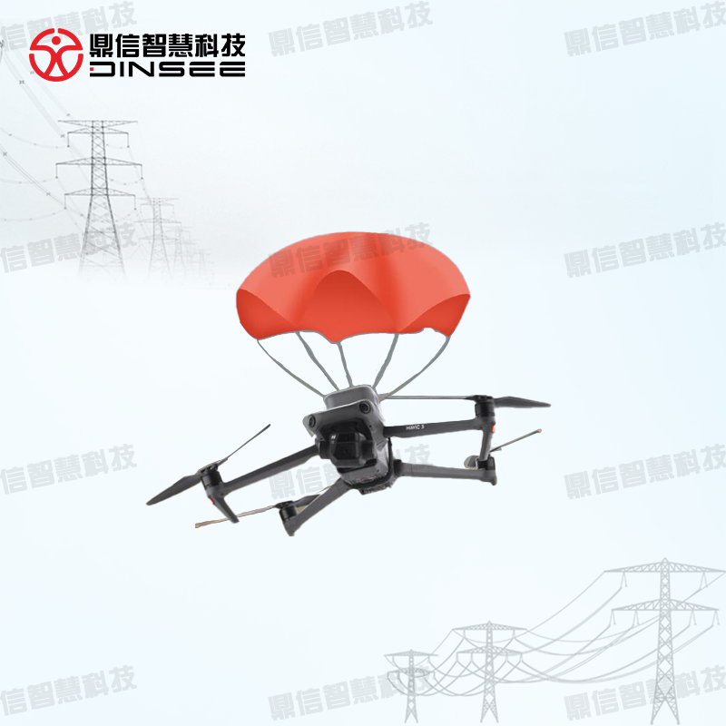 Drone fall arrest cushioning device