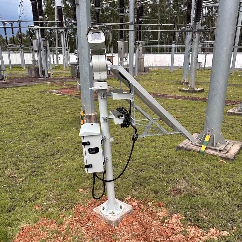 2025.08.28 變電站激光驅鳥器  安裝案例