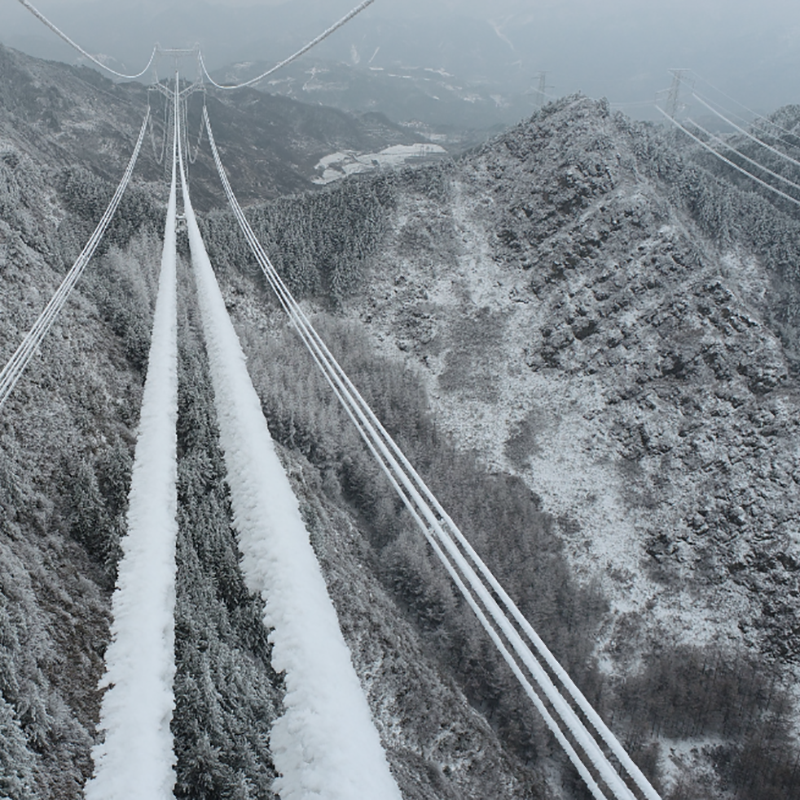 Overhead transmission line ice-covered monitoring device, focusing on the power grid ice-covered ice thickness monitoring, early warning, calculation