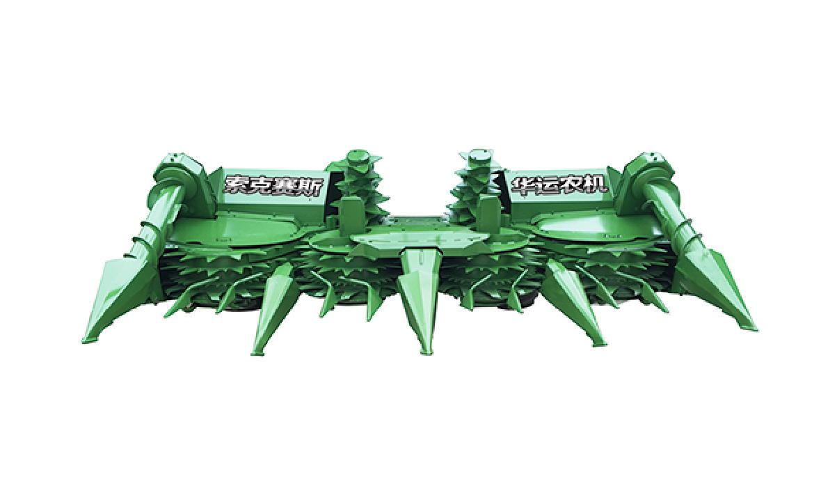 4QZ green forage harvester wheel header