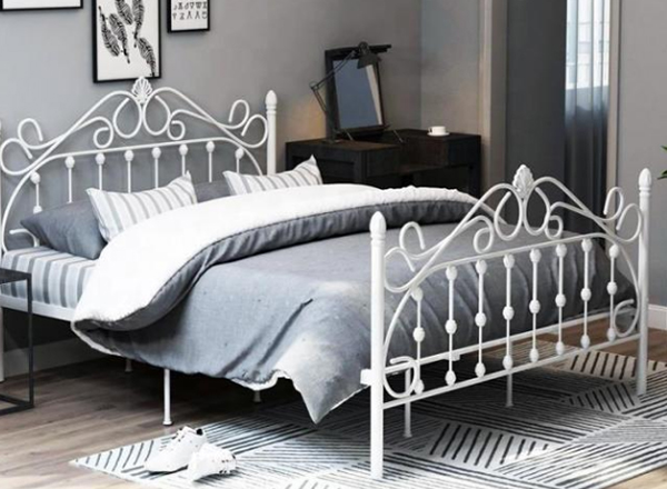 queen size iron bed frame, heavy duty queen bed frame