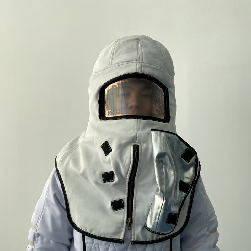 防护服头盔展示