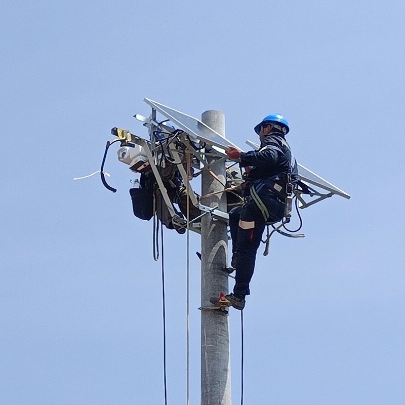 2024.09.13 Transmission line image online monitoring (dual optical dome) Equipment installation case