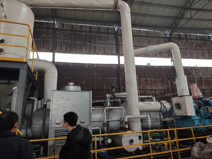 贵州省某钢厂2吨MVR调试