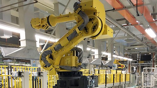 工業機器人的生產角色，自動智能化工業
