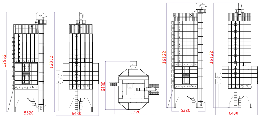 5HXG-30.0型空气源热泵循环式谷物干燥机