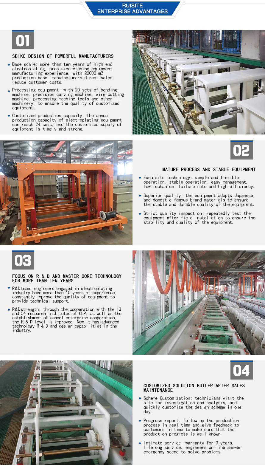 Automatic barrel plating production line