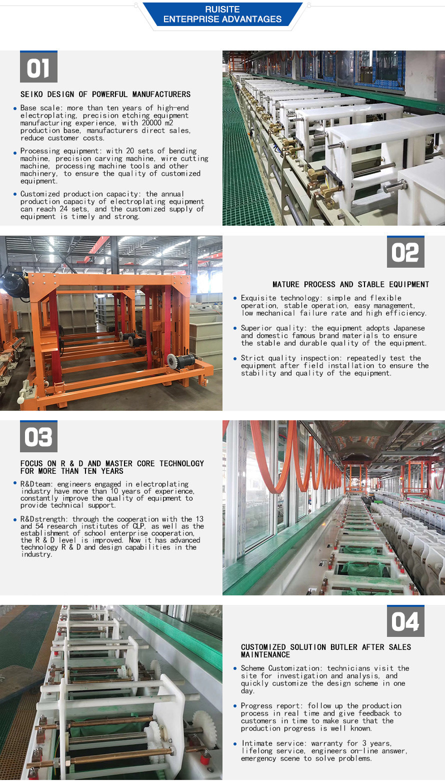 Barrel plating production line