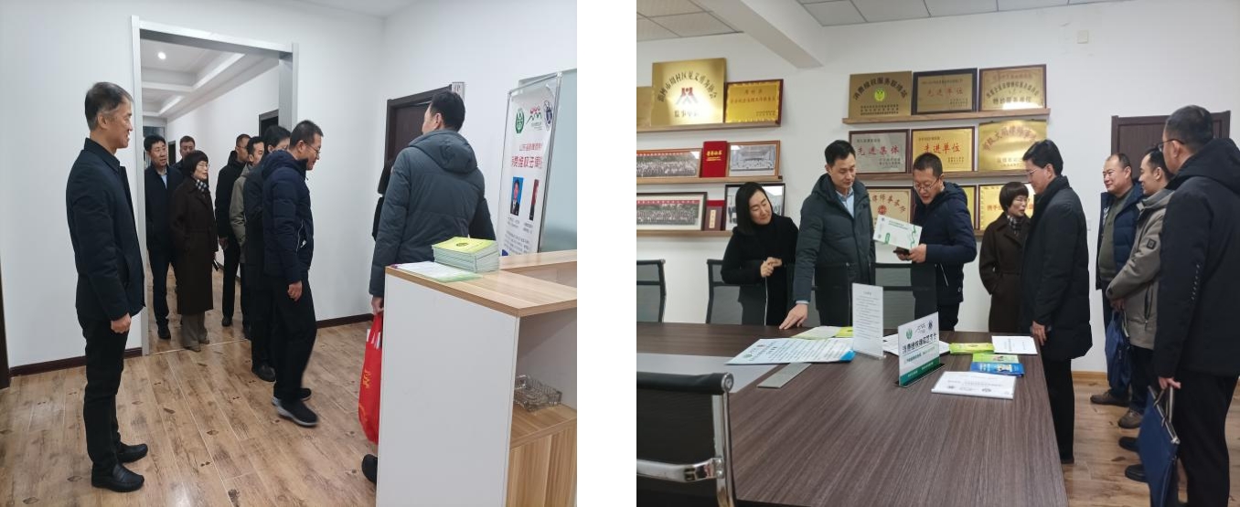省市场监管局、省消协到淄明所调研 消费维权服务站建设情况