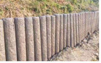 仿木护栏替代金属不锈钢护栏