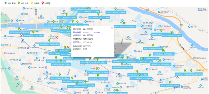 U然工商业燃气泄露监控解决方案