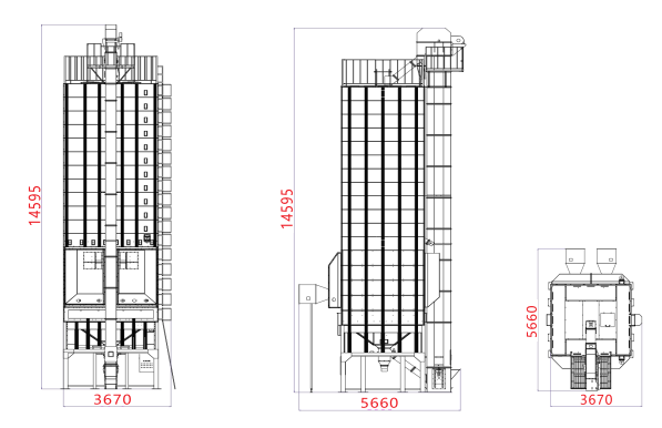 5HXG-34.0型横流谷物干燥机