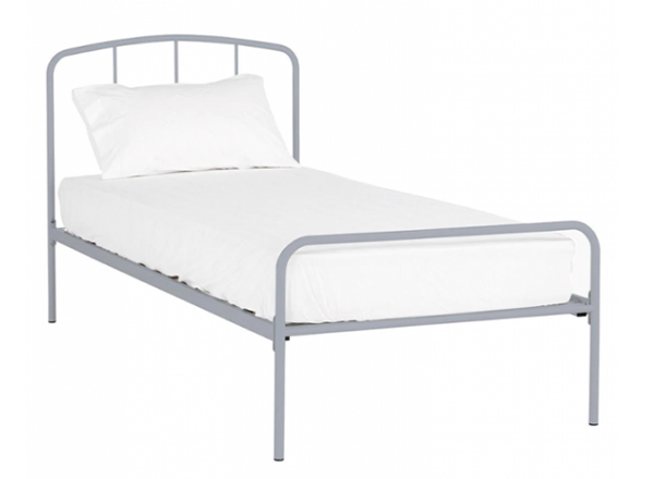 slat metal bed frame, slat support bed