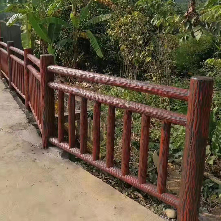 水泥仿树皮栏杆
