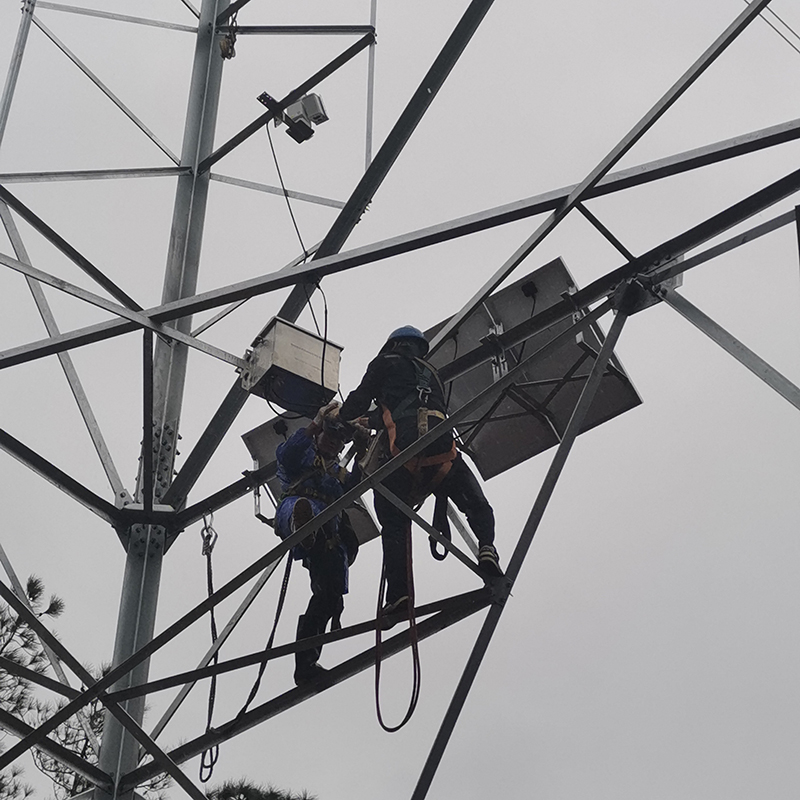 2024.01.22 輸電線路圖像視頻監(jiān)測(cè)裝置（簡易球機(jī)） 安裝案例