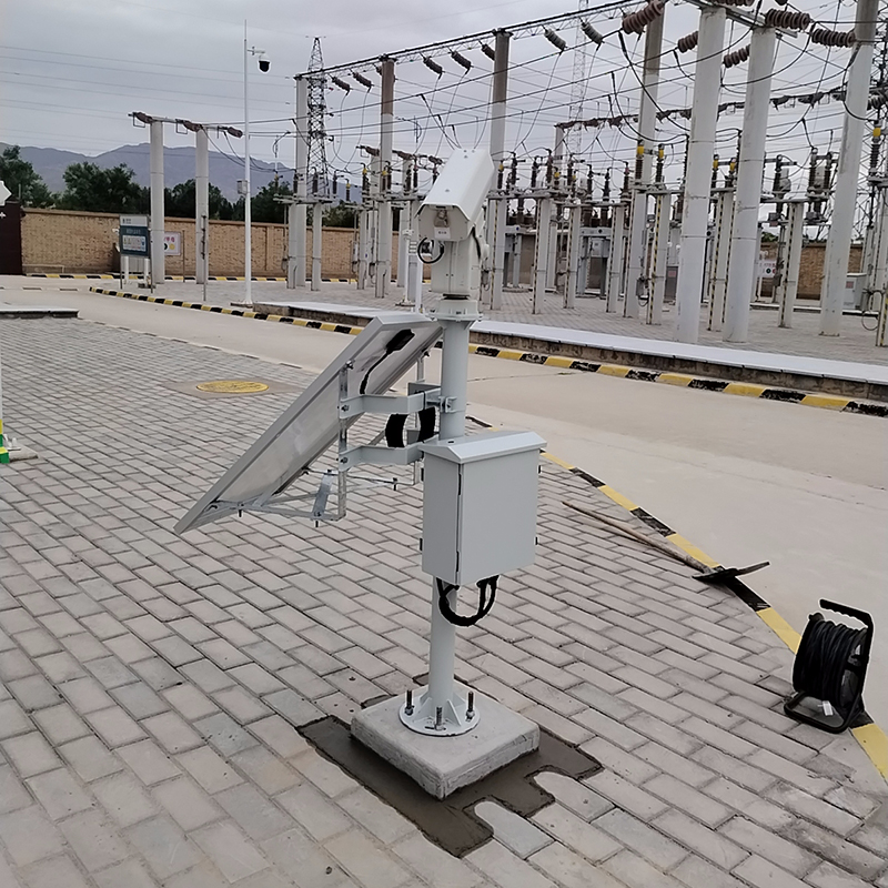 2024.07.16 substation AI laser bird repeller device  Installation case