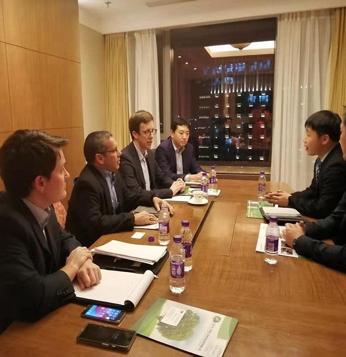 Yihe rare earth aluminum company visited the embassy in China
