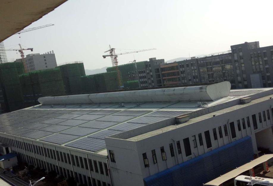 湖北武漢光谷機(jī)電 1MW 屋頂分布式發(fā)電項(xiàng)目--支架、橋架