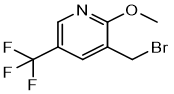 3-(bromomethyl)-2-methoxy-5-(trifluoromethyl)pyridine  3-溴甲基-2-甲氧基-5-三氟甲基吡啶