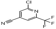 2-CHLORO-6-(TRIFLUOROMETHYL)PYRIDINE-4-CARBONITRILE