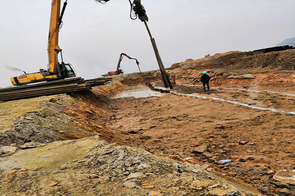 宁德大黄鱼产业基地雨污水管网施工支护