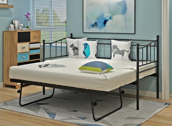 industrial daybed frame, platform daybed frame