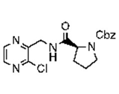 benzyl (S)-2-(((3-chloropyrazin-2-yl)methyl)carbamoyl)pyrrolidine-1-carboxylate