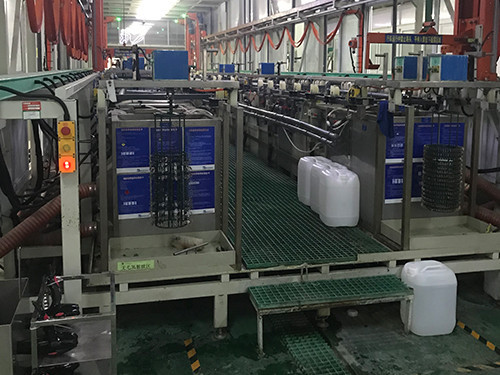Gold plating production line