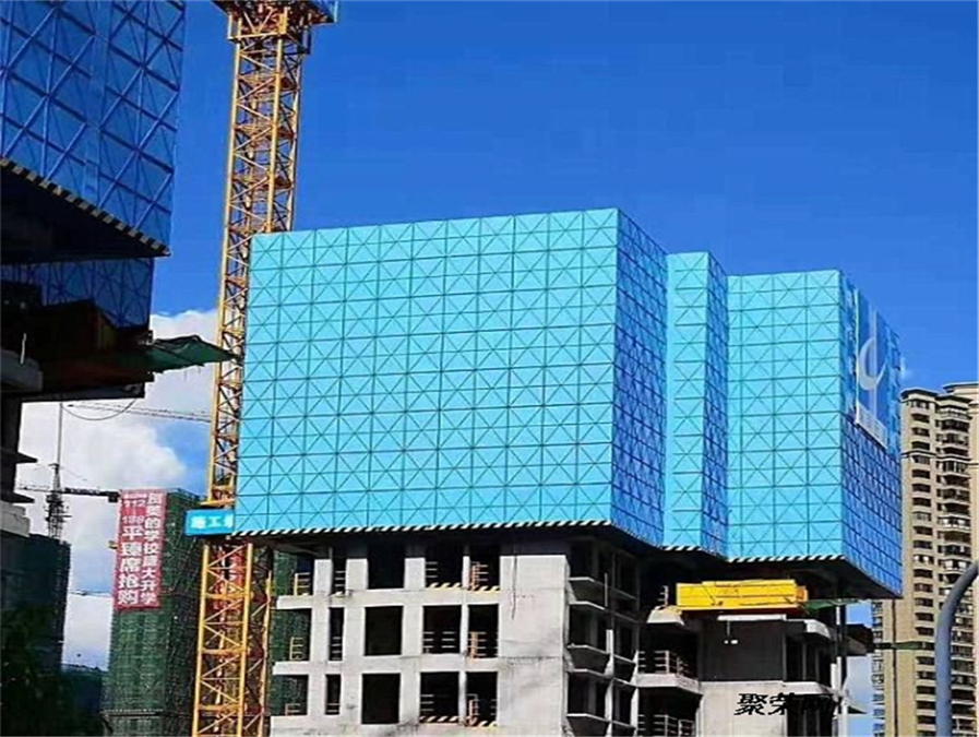 中海地产爬架网工程案例
