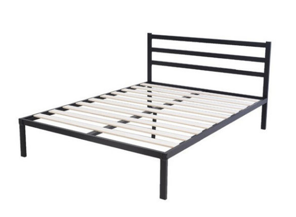 queen size slatted bed,slat metal bed frame