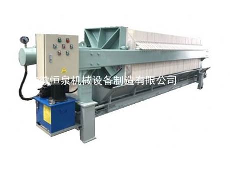 廂式壓濾機(jī)操作規(guī)程說明