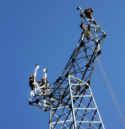 電力設施輸電線路避雷器警示裝置