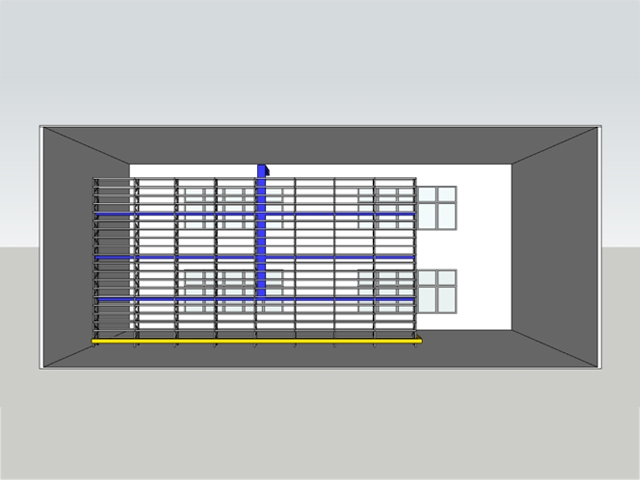 食用菌方舱设计