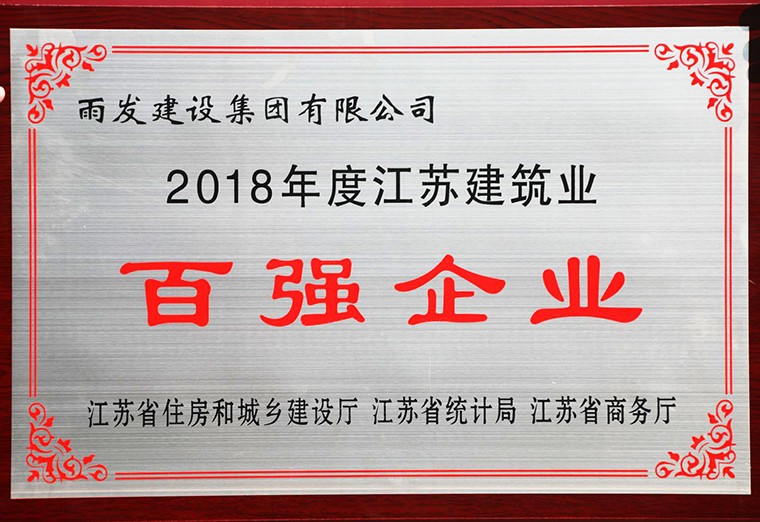 2018年百强企业